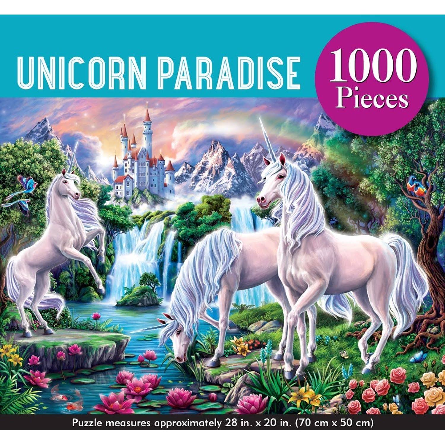 Unicorn Paradise Jigsaw Puzzle By Inc Peter Pauper Press 9781441330628