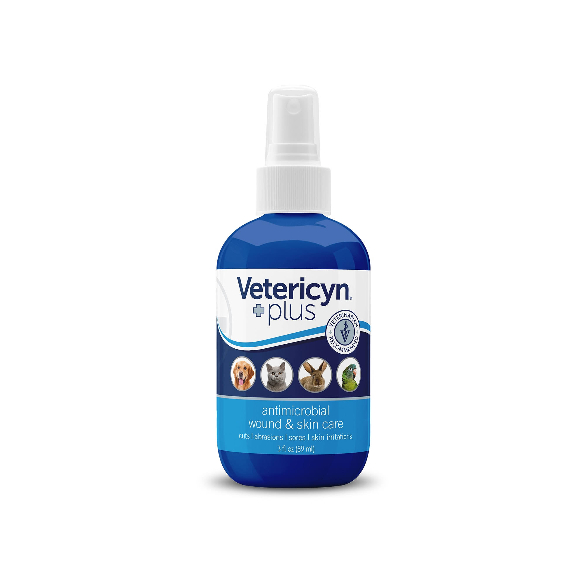 Vetericyn Wound and Skin Care Plus Traveler Bottle - 3 oz