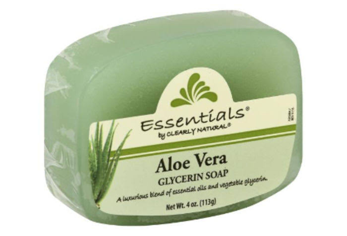 Clearly Natural 216481 Glycerine Bar Soap Aloe Vera 120ml