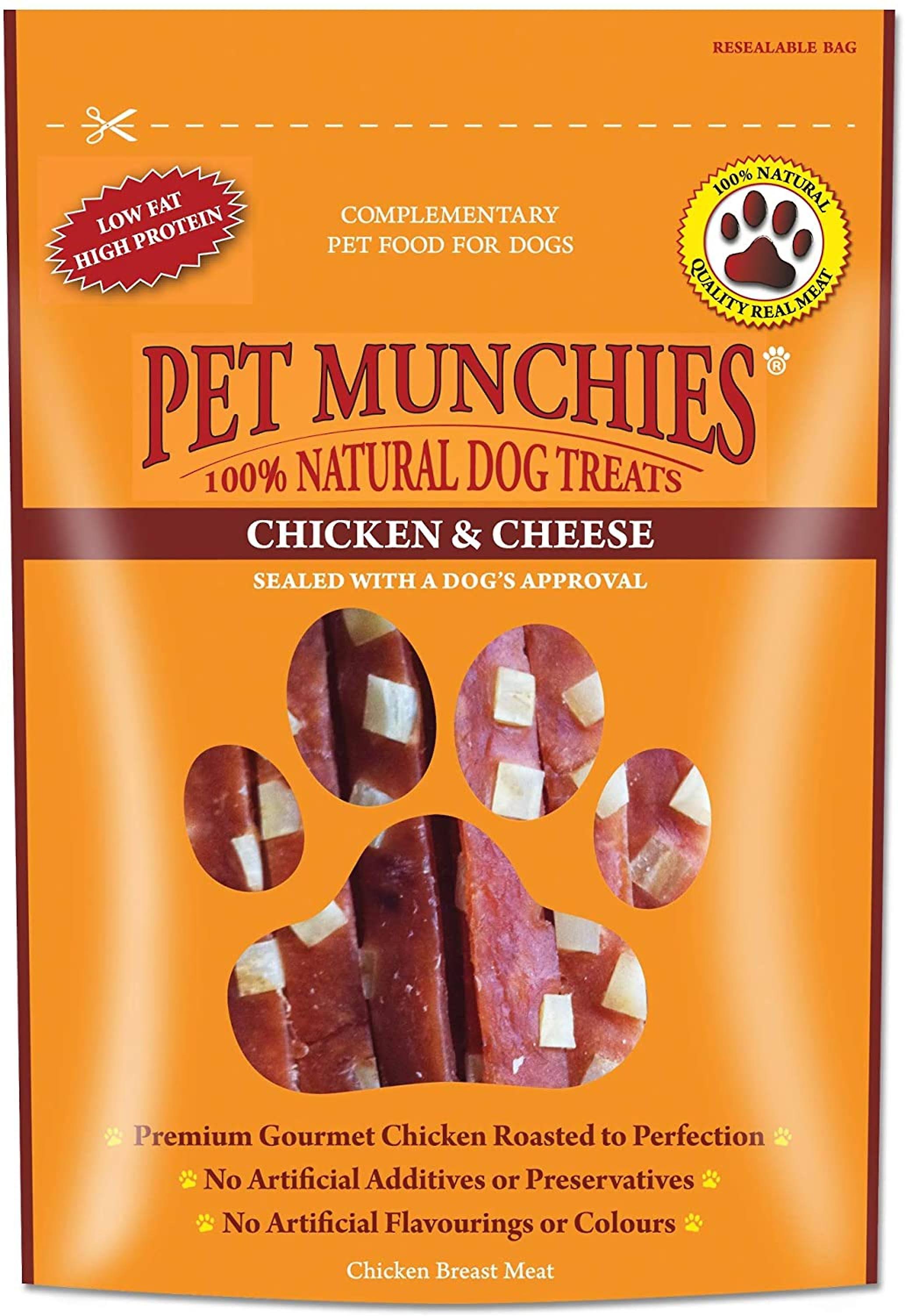 Pet Munchies Dog Treats - Chicken & Cheese