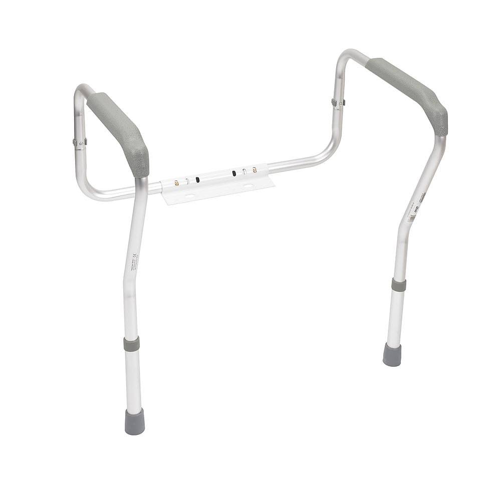 Drive Medical Toilet Safety Rails - White