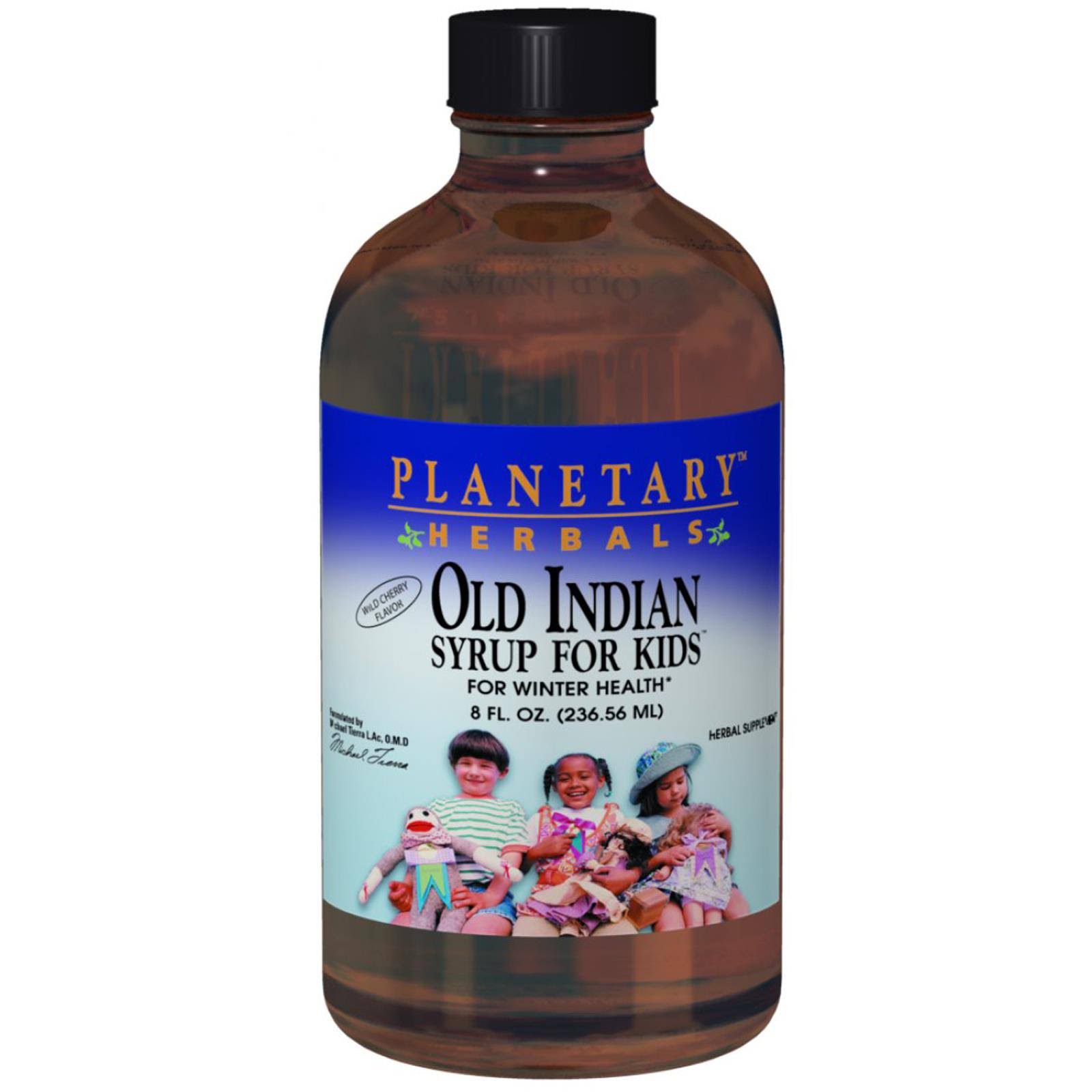 Planetary Herbals Old Indian Syrup for Kids - 4 fl oz