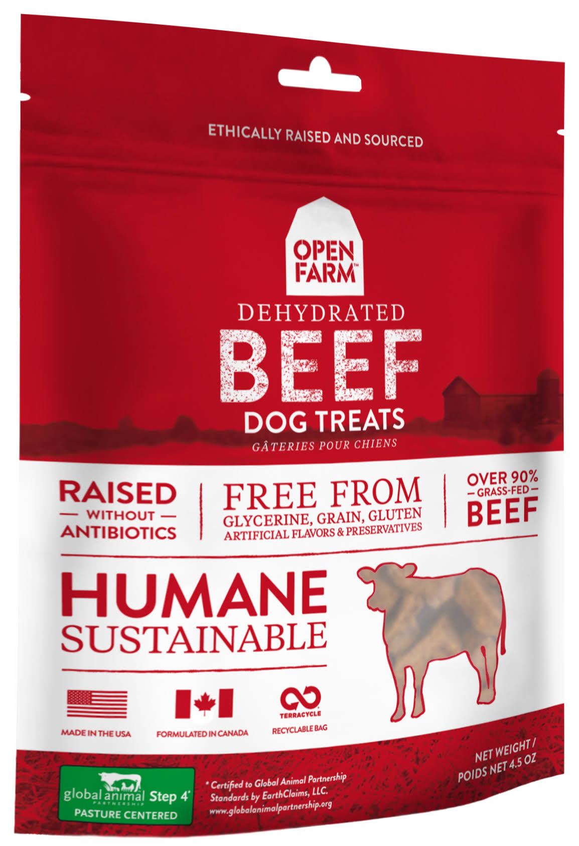 Open Farm Dog Dehydrated Beef Treat