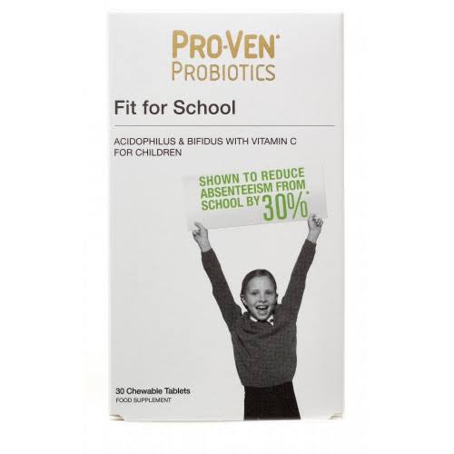 ProVen Probiotics Fit for School Vitamins Supplement - 30ct