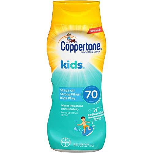 Bayer Coppertone Kids Sunscreen Lotion - SPF 70, 237ml