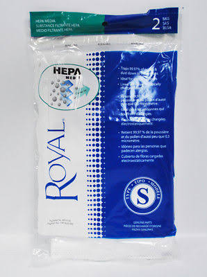 Royal Hepa Paper Bag Type S