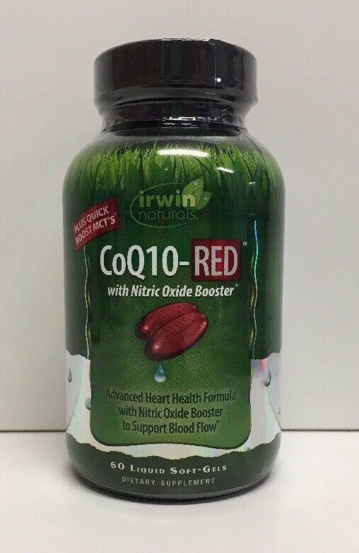 Irwin Naturals Coq10 Red Dietary Supplement - 60 Liquid Softgel