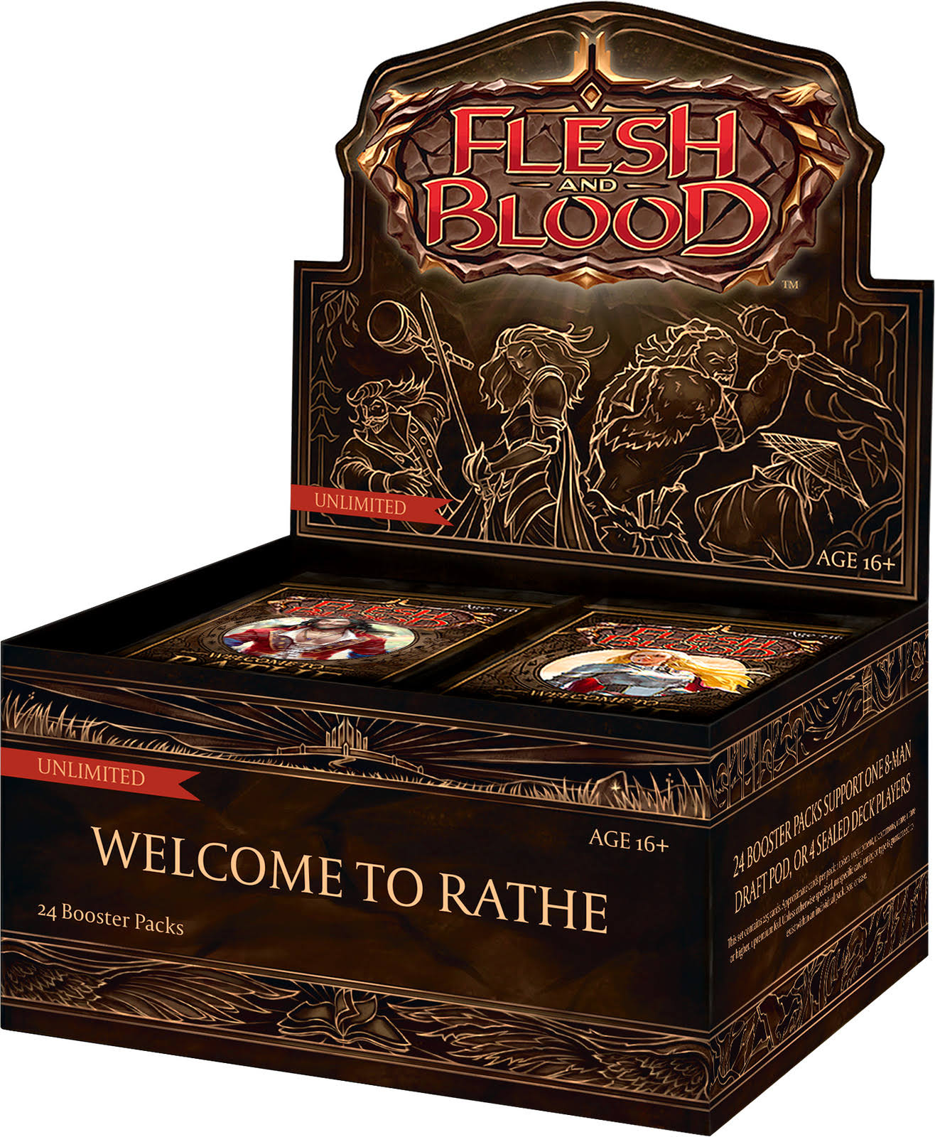 Flesh and Blood TCG Welcome to RATHE Booster Box - Unlimited