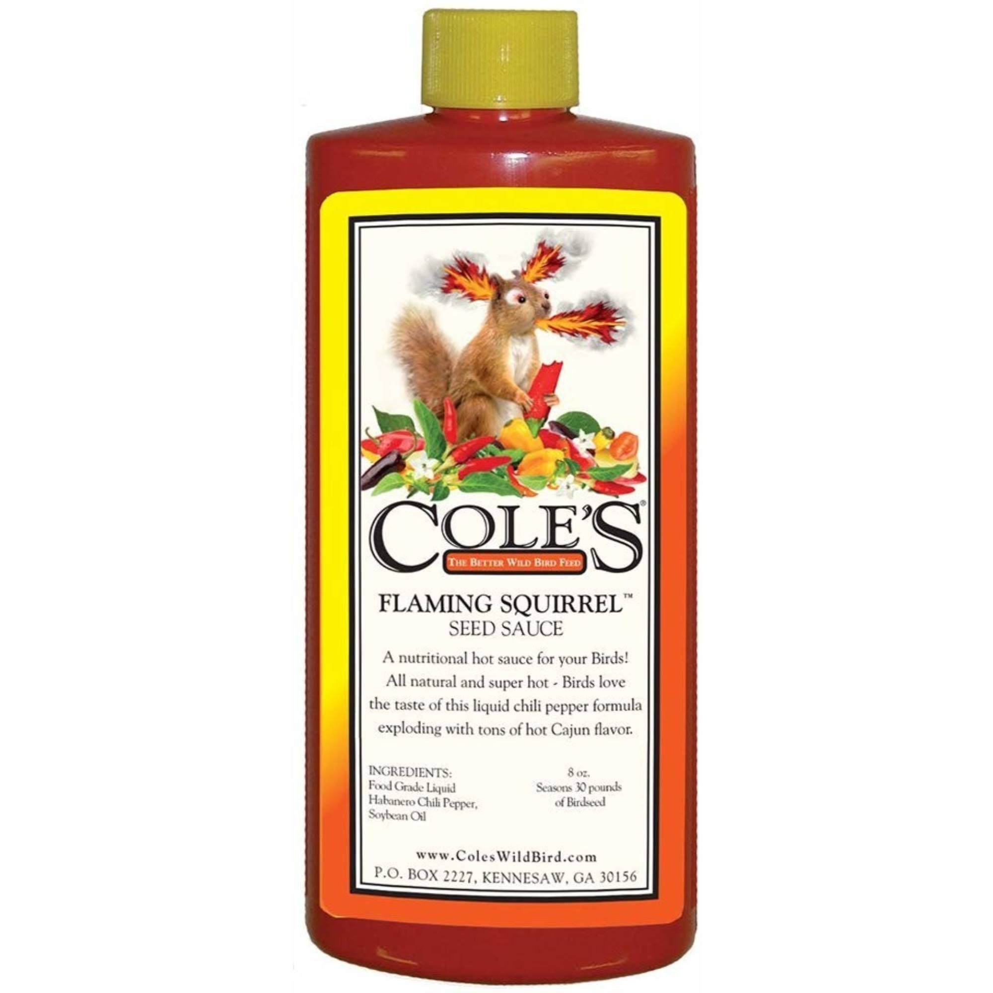Coles Wild Bird Products Hot Seed Sauce - 8oz