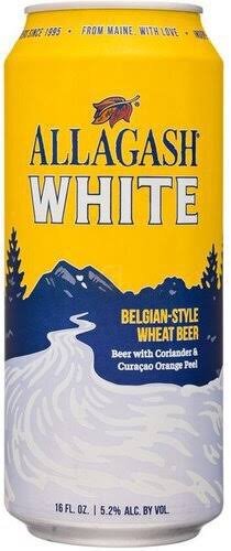 Allagash Beer, Wheat, Belgian-Style - 12 fl oz