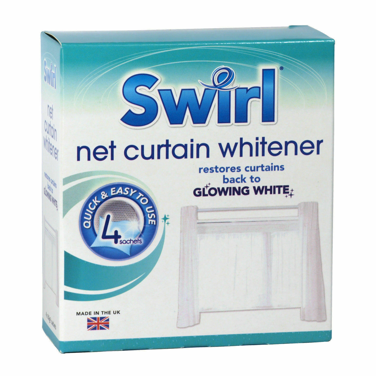 Swirl Net Curtain Whitener