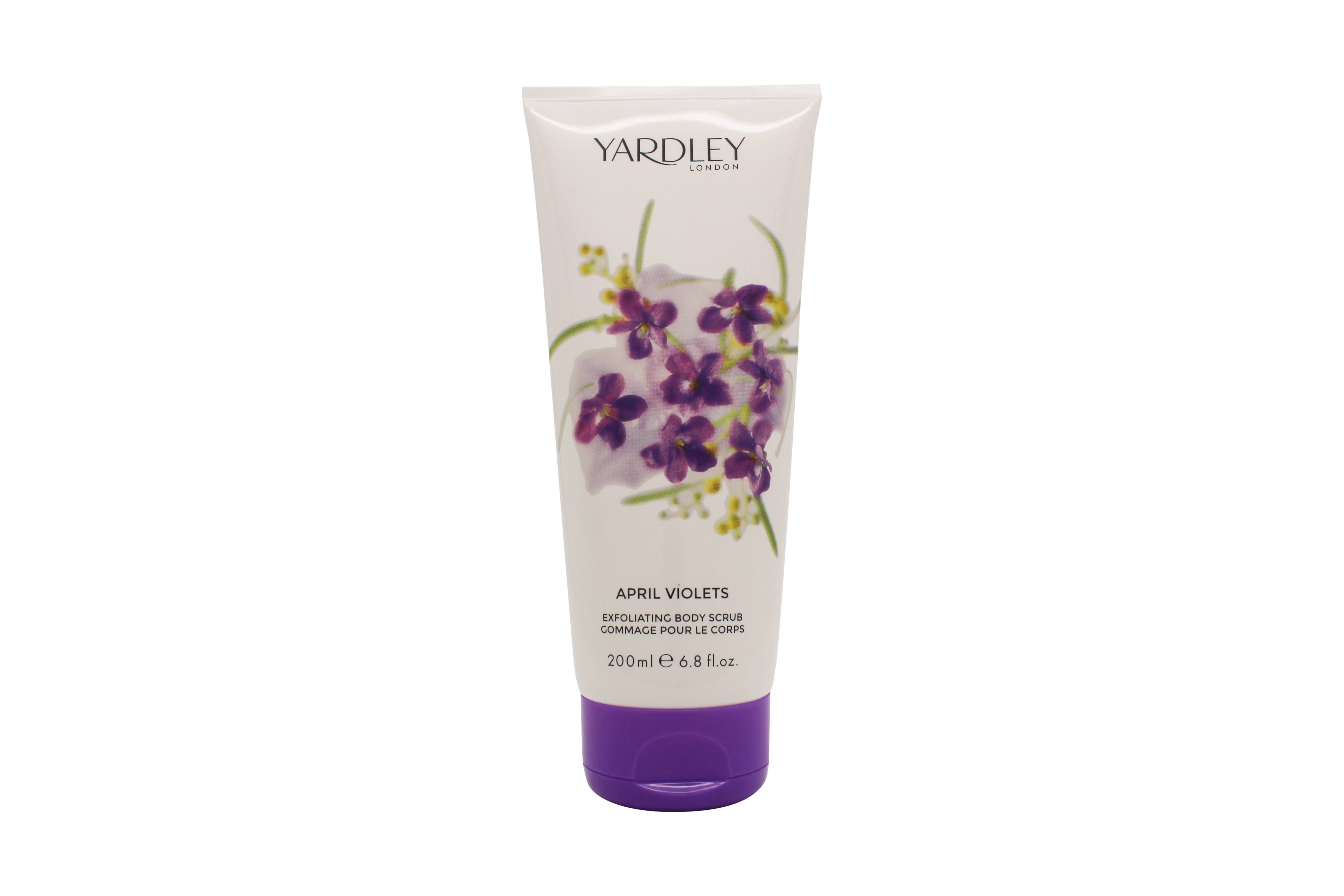 Yardley London April Violets Exfoliating Body Scrub 200ml