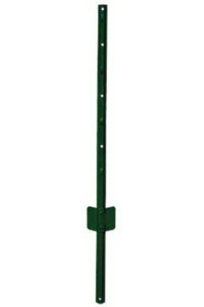 Midwest Air Light Duty U Style Steel Fence Post - Green, 5'