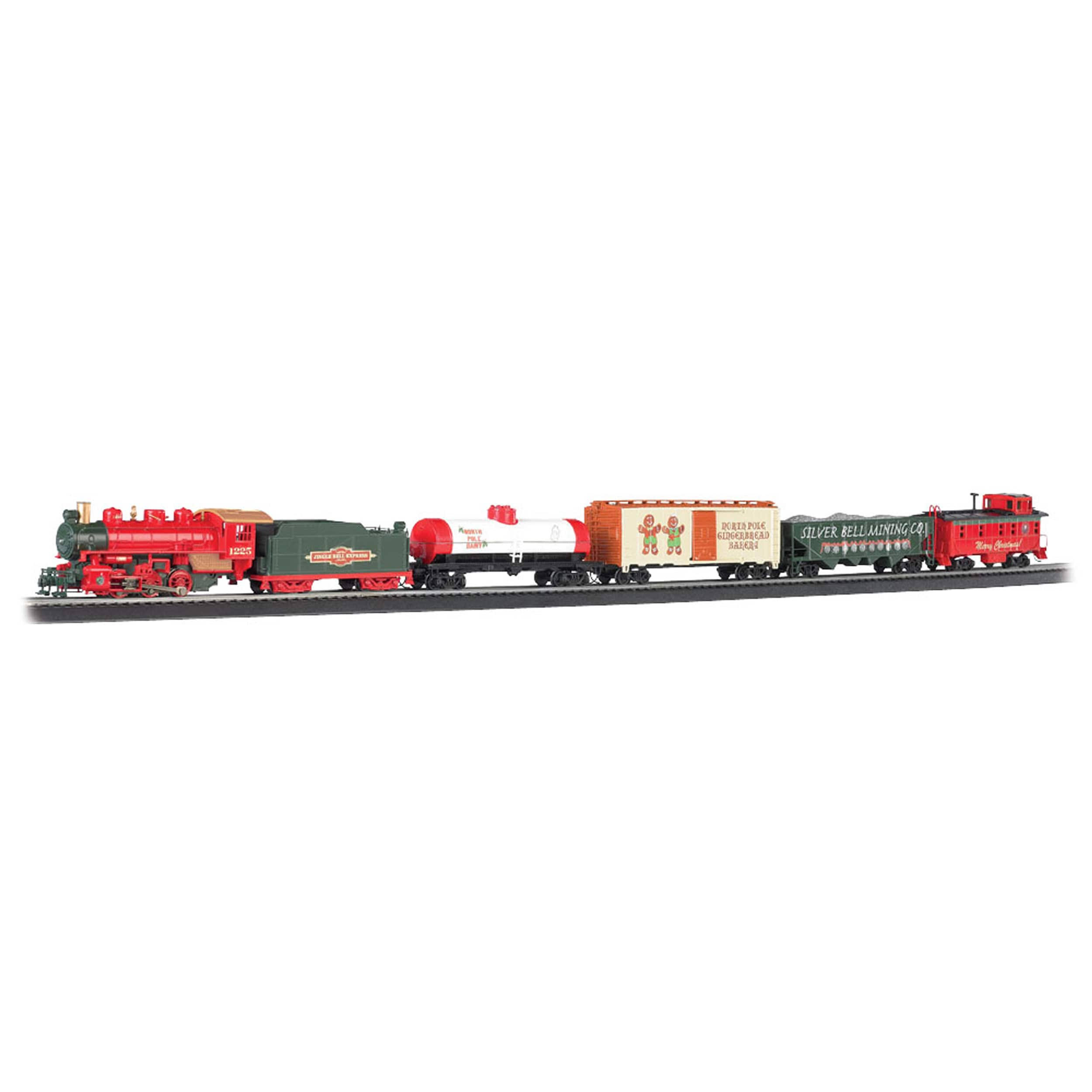 Bachmann Industries Jingle Bell Express Ready To Run Electric Train Toyset