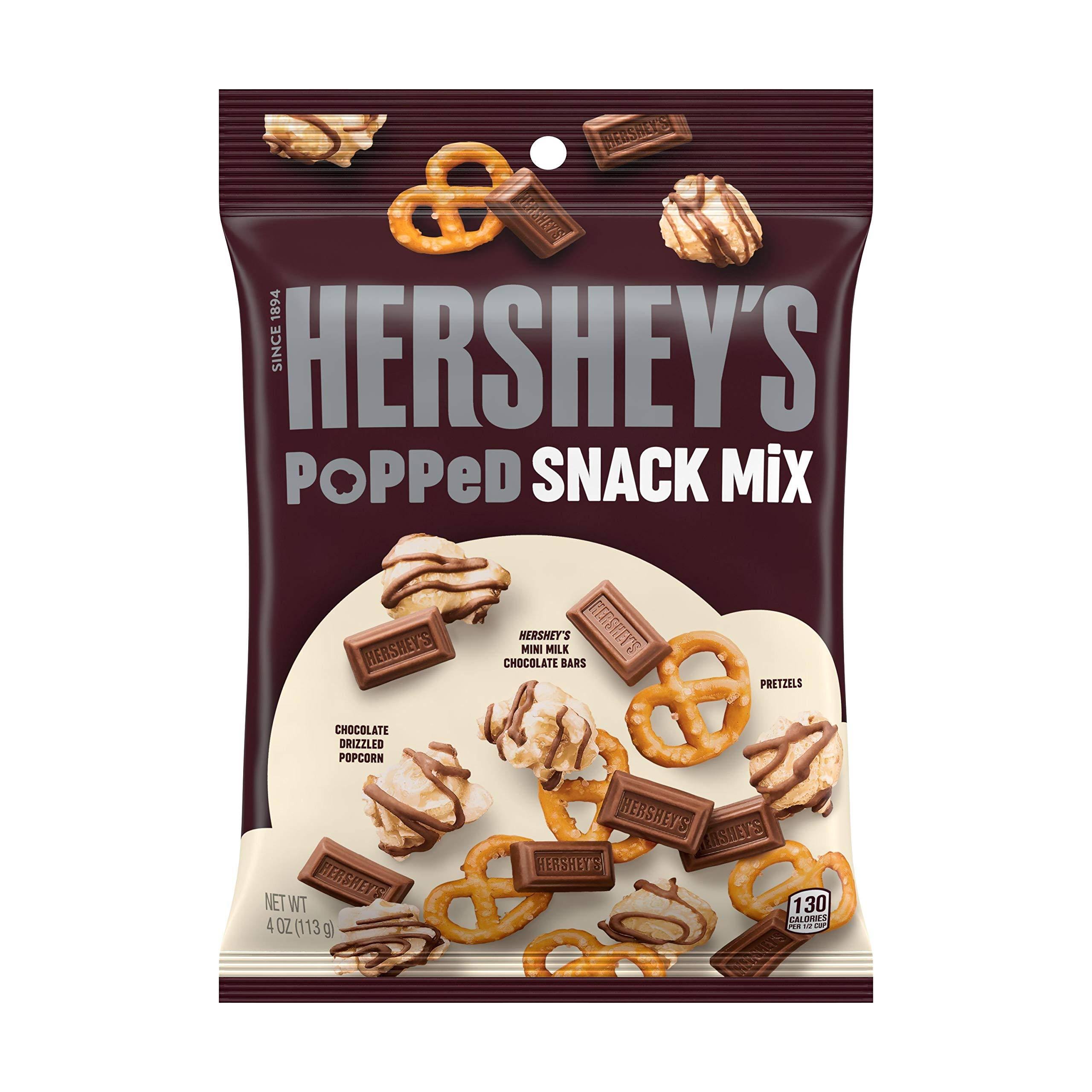 Hershey’s Chocolate Popped Snack Mix - 4oz
