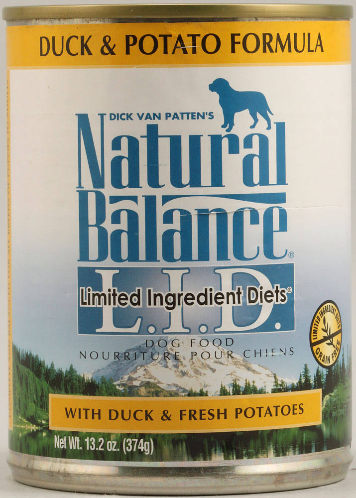 Naatural Balance Limited Ingredient Diets Dog Food - Duck And Potato Formula, 374g