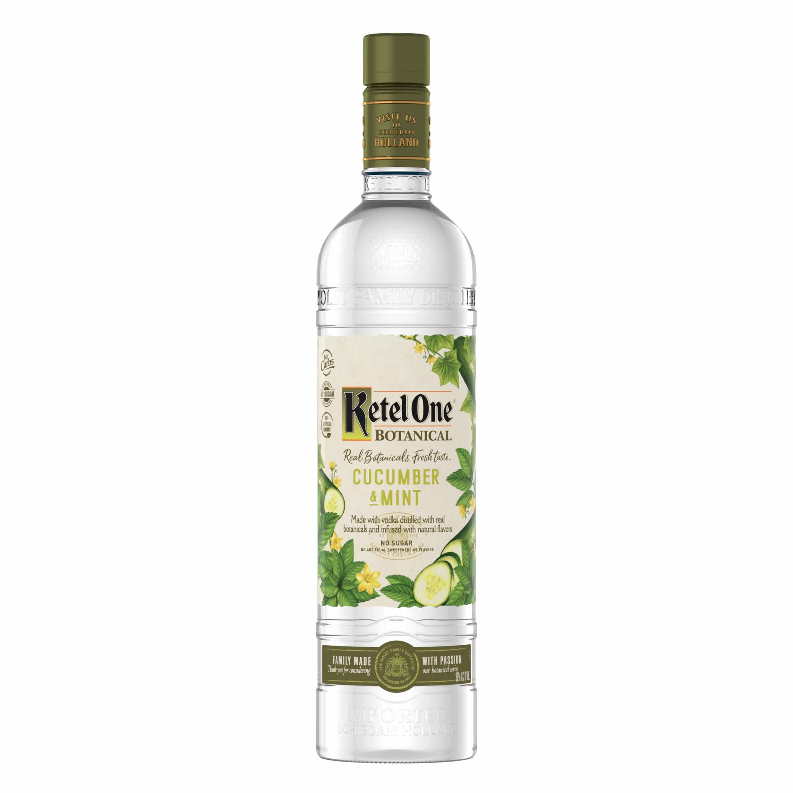 Ketel One Vodka, Cucumber & Mint - 750 ml