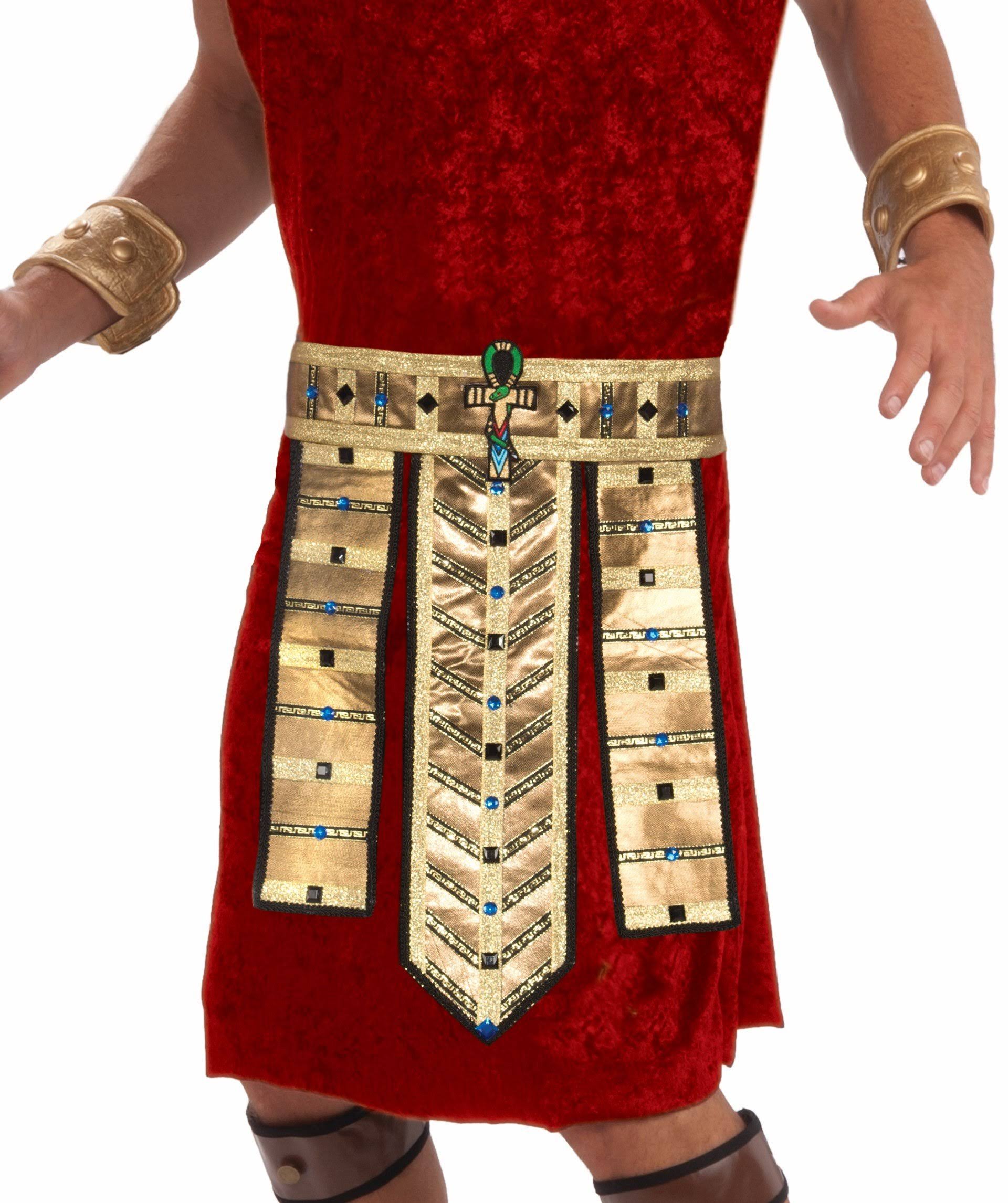 Deluxe Male Egyptian Costume Belt - Gold