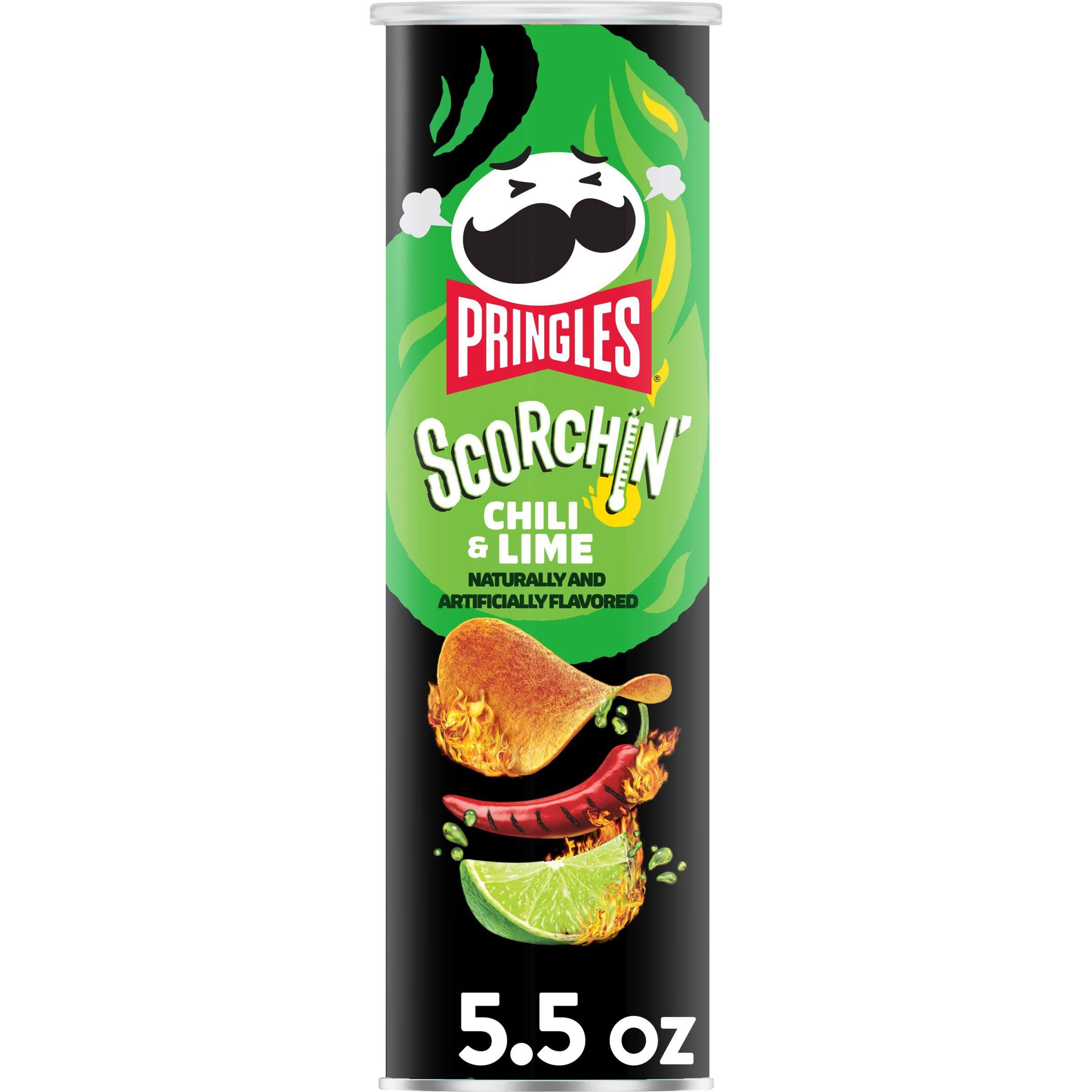 Pringles Extra Hot Chili & Lime, 5.5 Oz