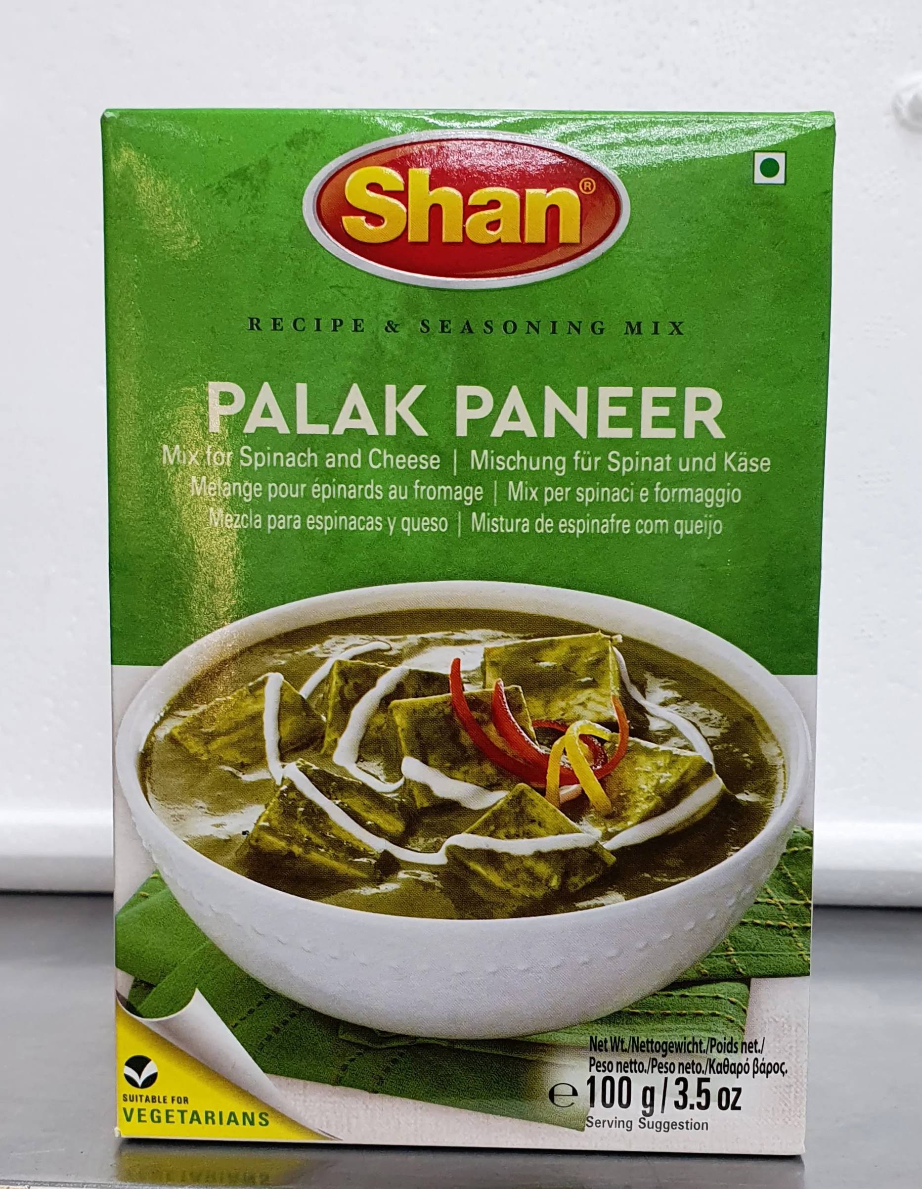 Shan Palak Paneer Masala - 100 GM (3.5 oz)