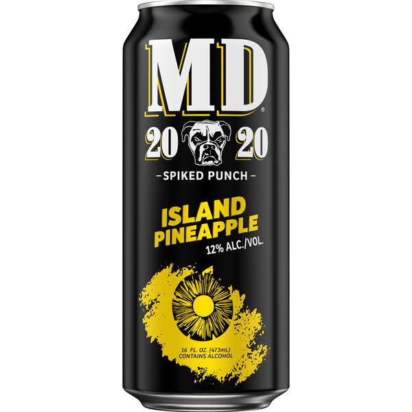 MD Beer, Spiked Punch, Island Pineapple