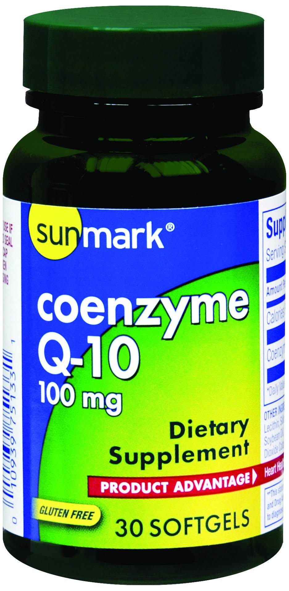 Sunmark Coenzyme Q-10 Supplement; Bottle of 30