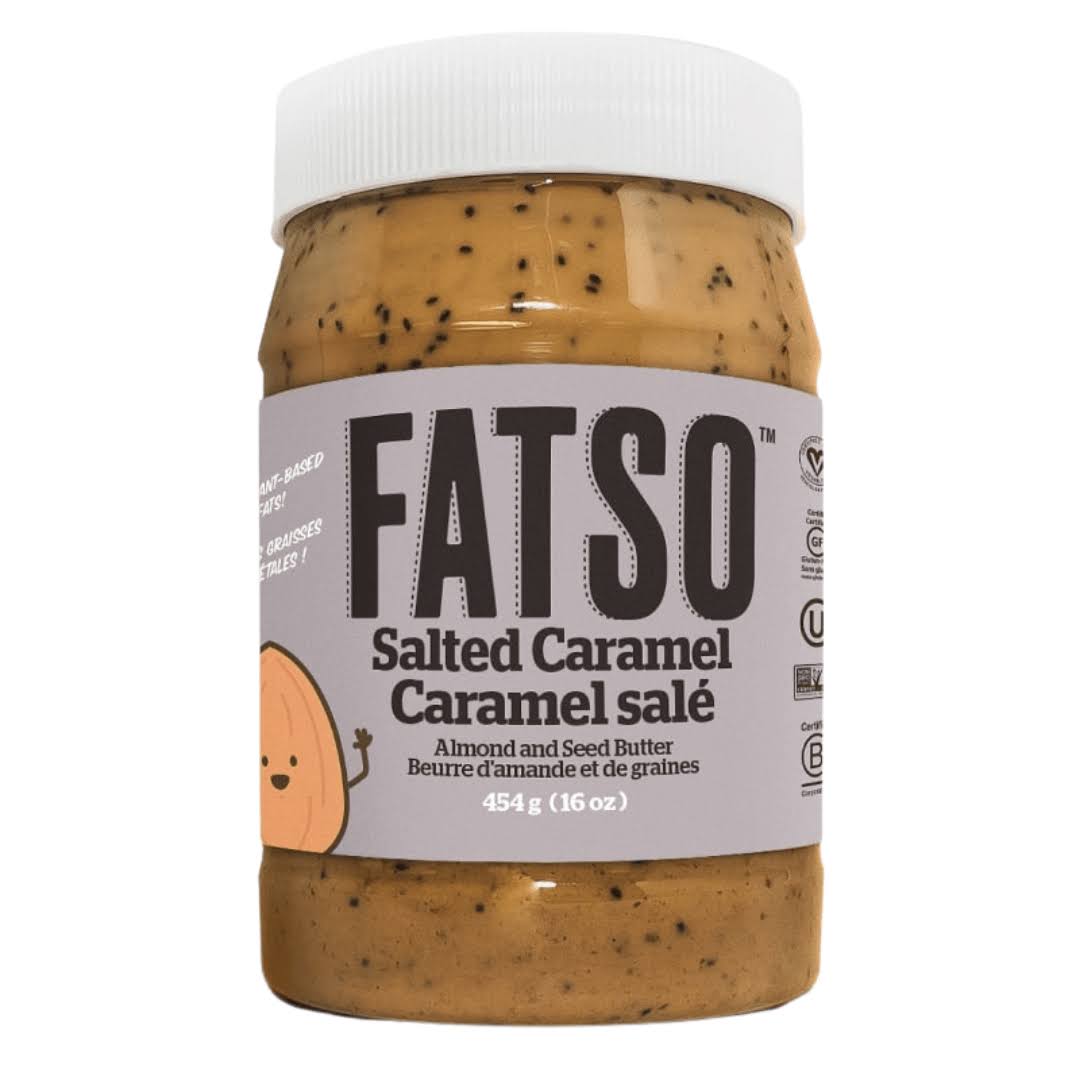 Fatso Salted Caramel Almond & Seed Butter - 454 g