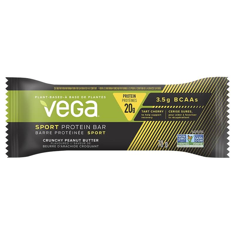 Vega Sport Protein Bar Crunchy Peanut Butter 70g