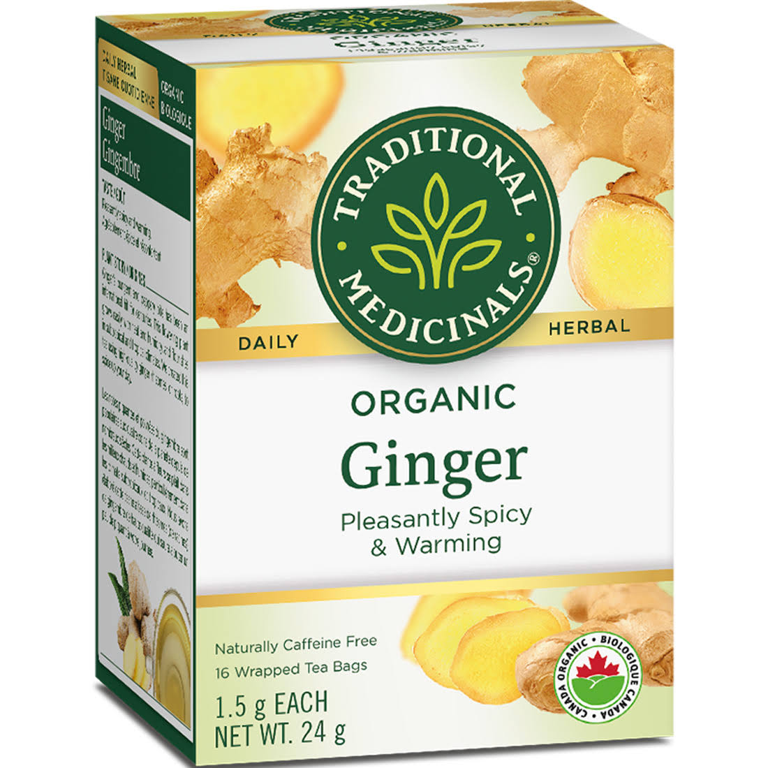 Traditional Medicinals Organic Tea - Ginger, 24g