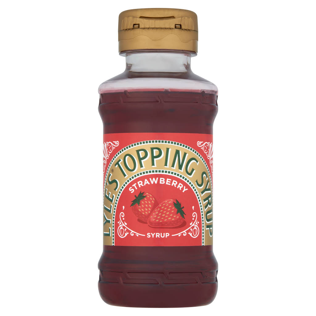 Lyles Strawberry Topping Syrup Delivered to Australia