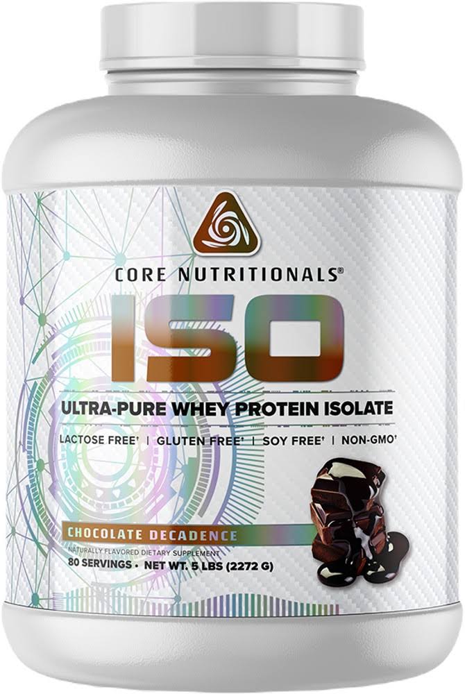 Core Nutritionals Iso - 5lbs Chocolate Decadence