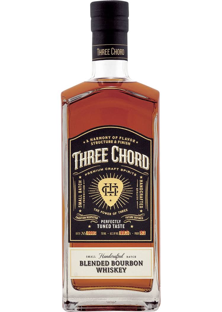 Three Chord Blended Bourbon Whiskey - 750 ml