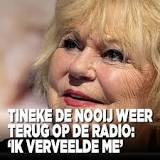 Tineke de Nooij na 8 maanden pensioen terug op de radio: "Ik schaam me kapot"