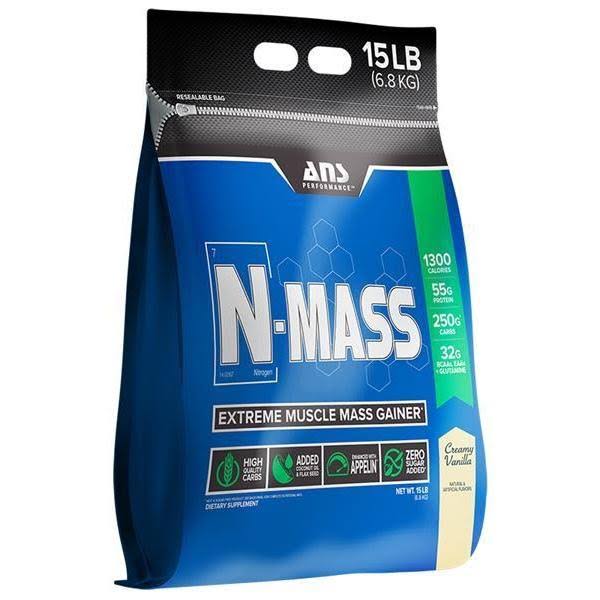 ANS Performance N-MASS Gainer - 15lb Creamy Vanilla