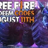 Garena Free Fire [All Working] redeem codes for 11th August 2022