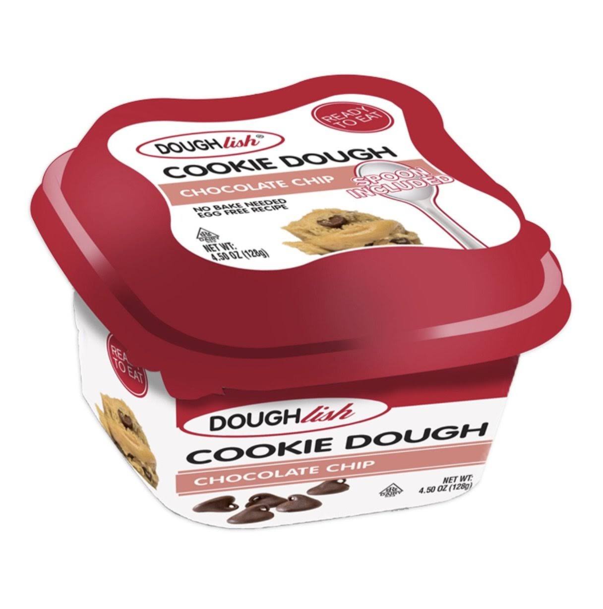Doughlish Edible Cookie Dough - Chocolate Chip 4.5oz/4pk
