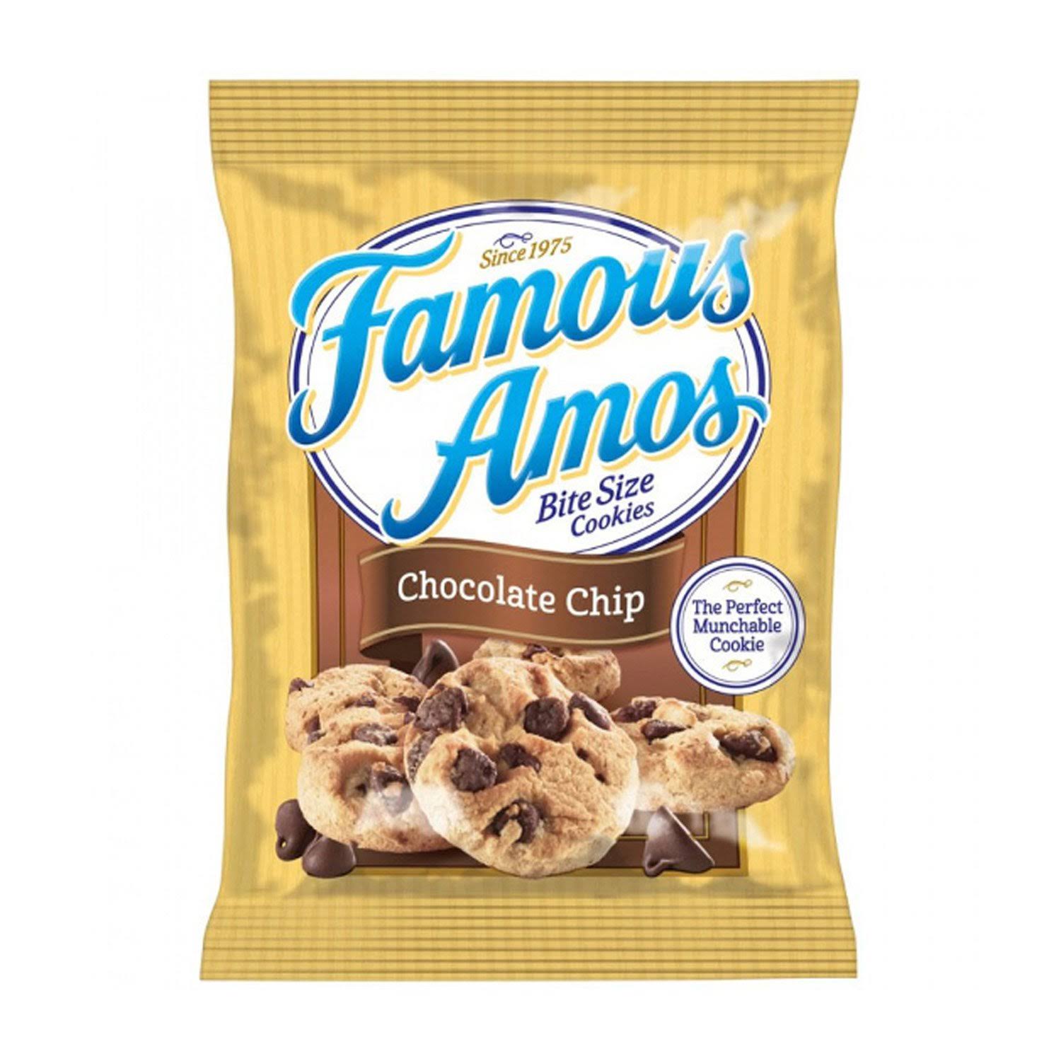 Keebler Famous Amos Chocolate Chip Bite Size Cookies - 60 Pack