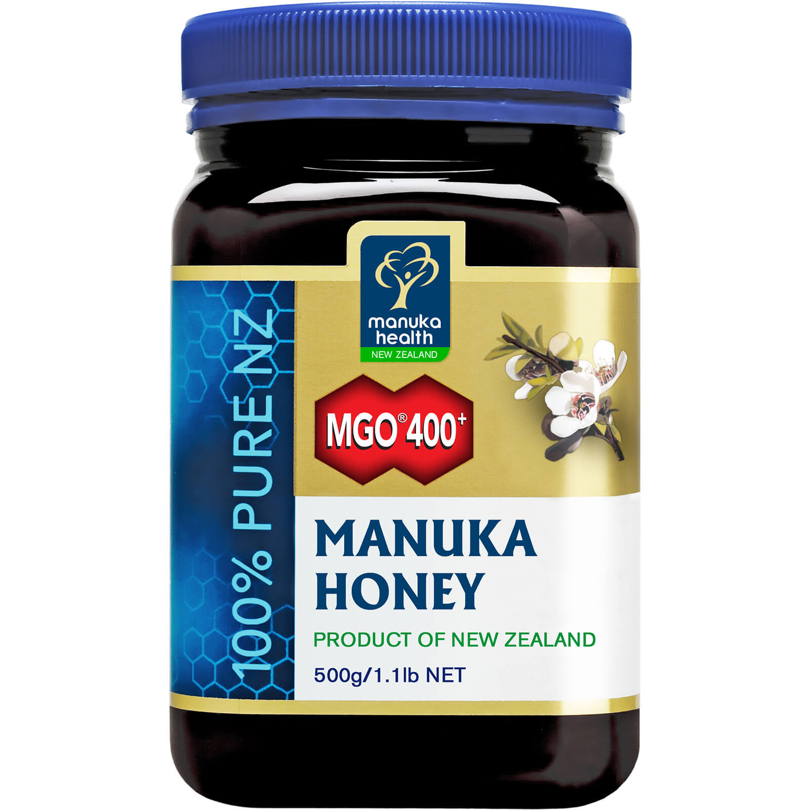 Manuka Health MGO 400+ Manuka Honey, 500 g