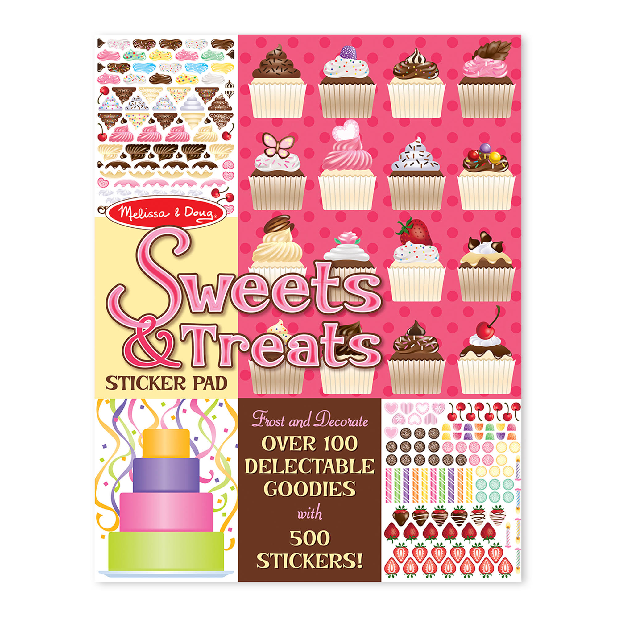 Melissa and Doug 4239 Sweets & Treats Sticker Pad