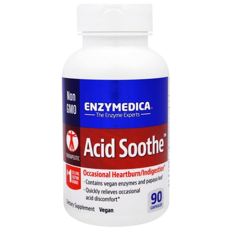 Enzymedica Acid Soothe Dietary Supplement - 90ct