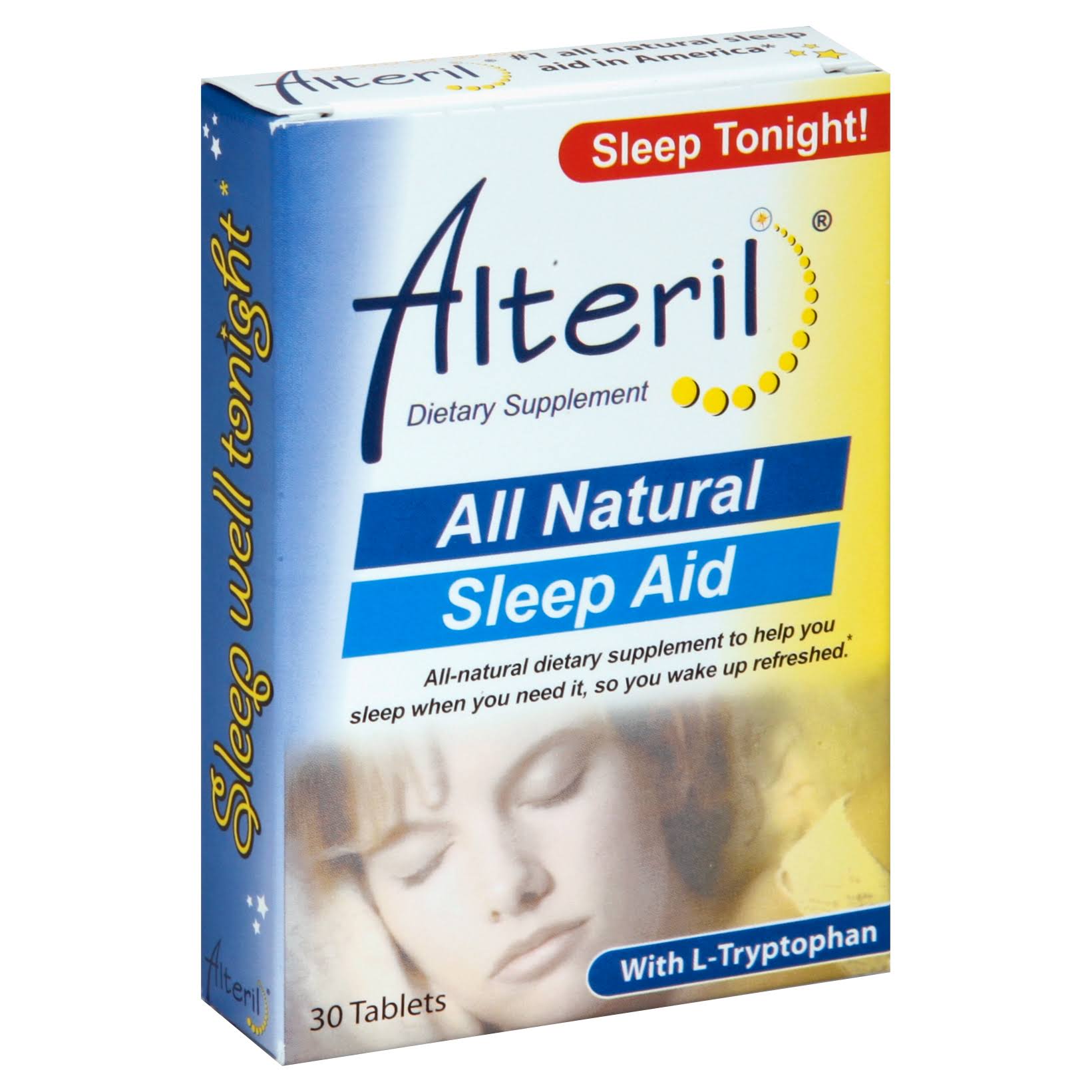 Biotab Nutraceuticals Alteril Sleep Aid with L-Tryptophan - 30 Tablets