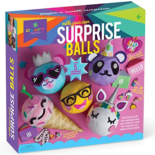 Craft-tastic - Make Your Own Surprise Balls - Make, Decorate & Share 5 Amazing Surprise Balls