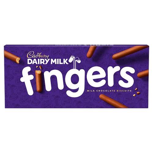 Cadbury Milk Chocolate Fingers 114g