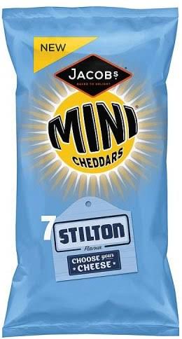 Jacobs Mini Cheddars Stilton Flavour 7 x 25G