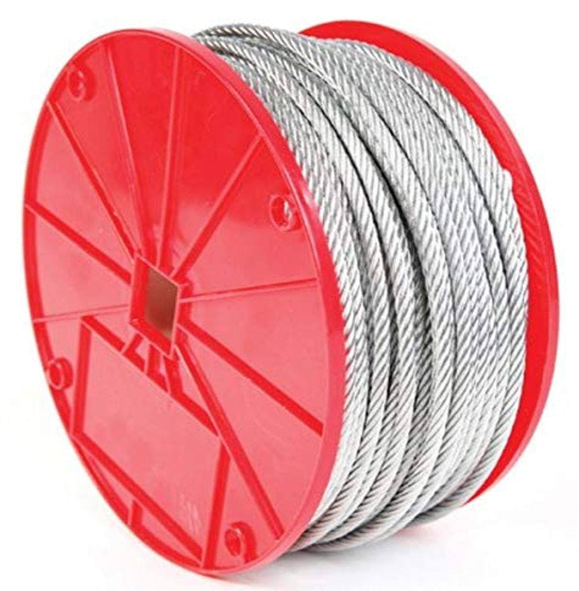 Koch 003162 Cable - 7 by 19 Galvanized, 3/16"x250'