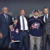 Who is Denton Mateychuk, the Blue Jackets' pick at 12th overall in the 2022 NHL draft?
