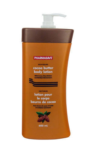 PHARMASAVE SKIN LOTION - COCOA BUTTER 600ML