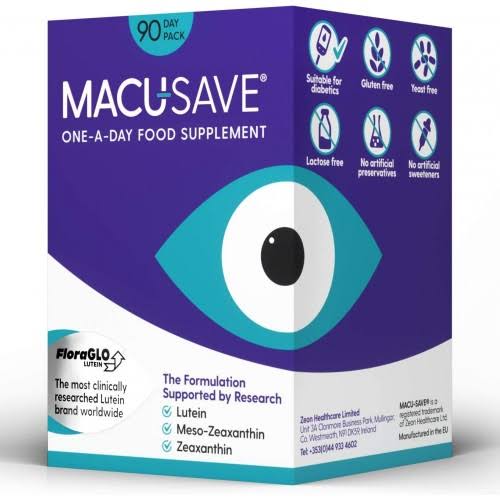 MacuSave Eye Supplement - x90, for Macular Health