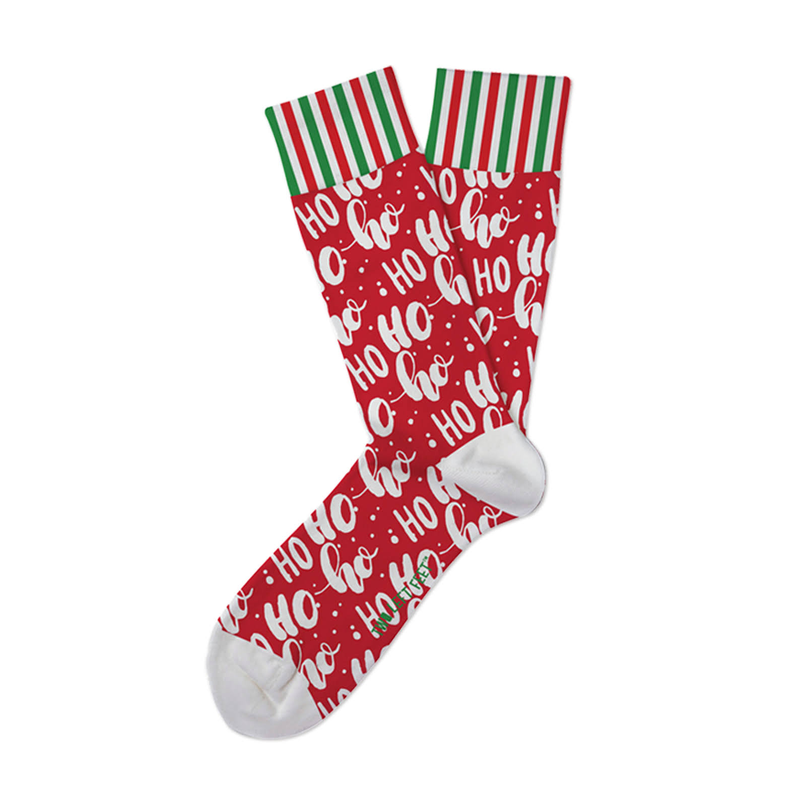 HO HO Holiday Sock - Big (M/L)