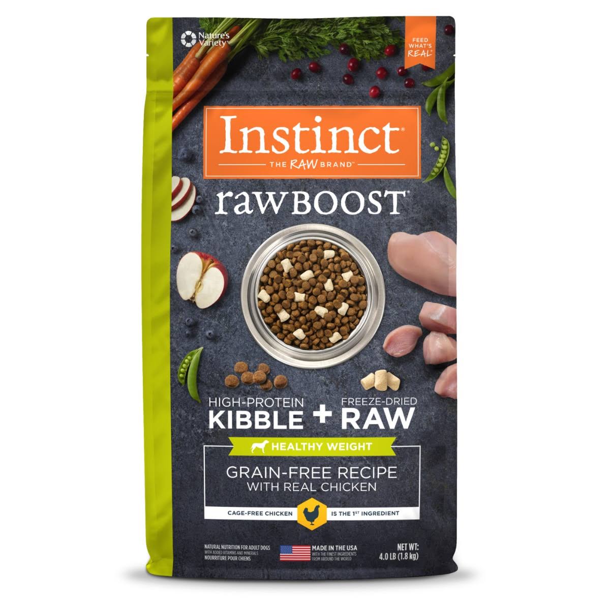 Natures Variety Instinct Raw Boost Grain Free Duck and Turkey Meal - 9kg